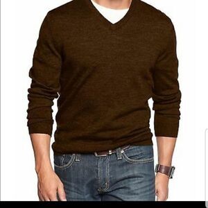 Club Room Wool Long Sleeve V-neck Pullover Sweater Size Xl